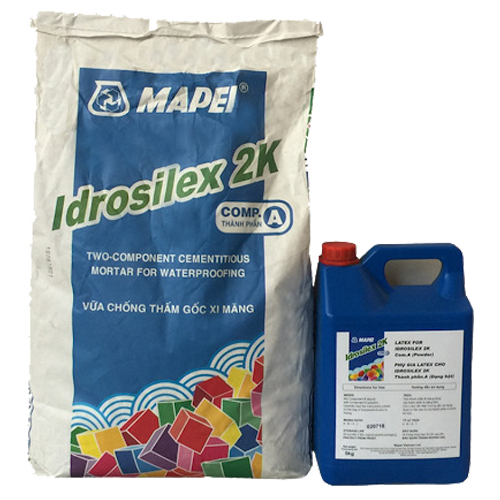Idrosilex 2K – Vữa chống thấm hai thành phần gốc xi măng