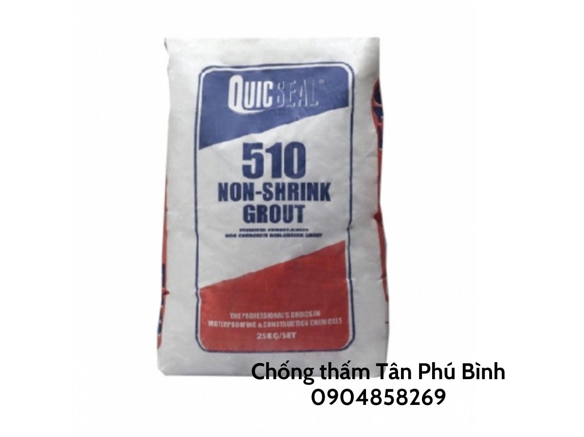 QUICSEAL 510 – Vữa rót gốc xi măng không co ngót