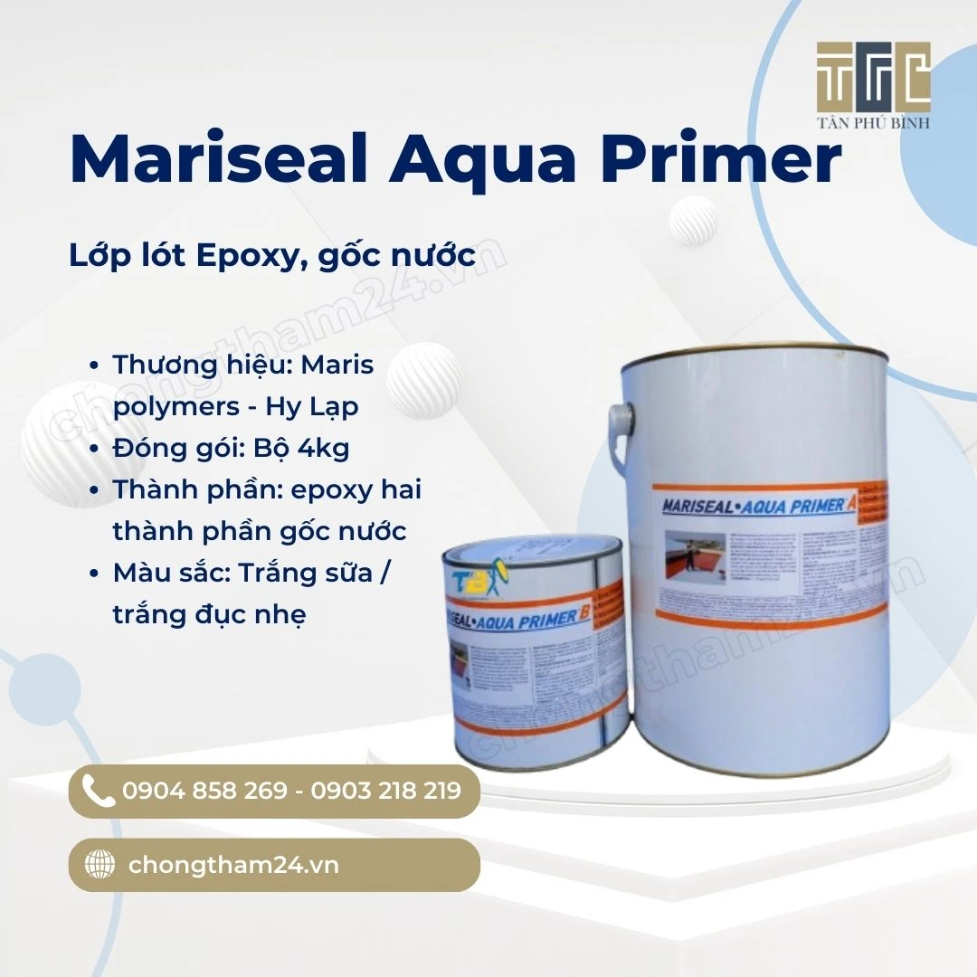 MARISEAL AQUA PRIMER – Lớp lót Epoxy, gốc nước