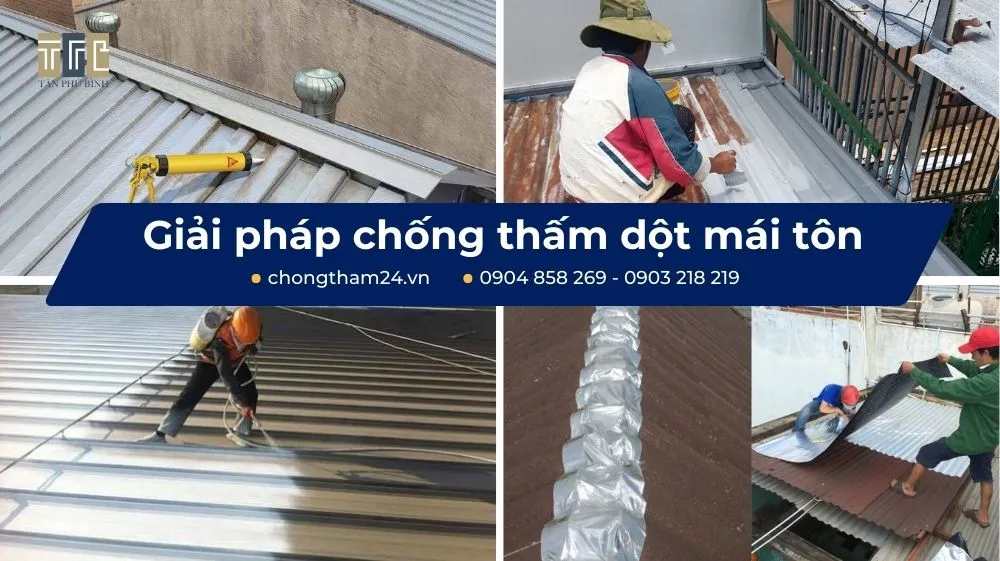 Chống thấm dột mái tôn