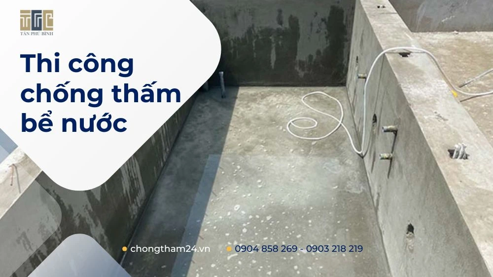 Chống thấm bể nước