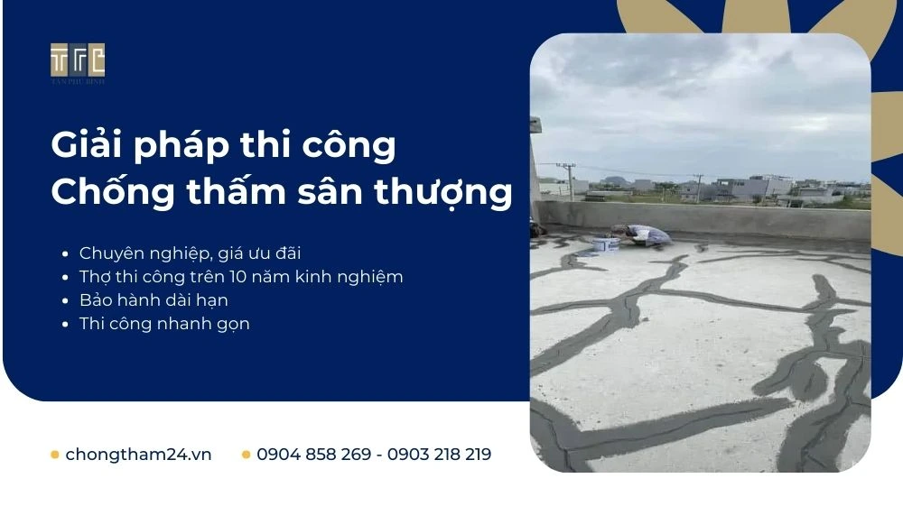 Chống thấm sân thượng