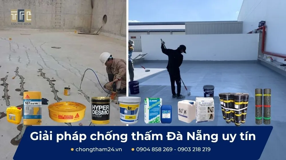 Chống thấm Đà Nẵng – Giải pháp chống thấm chuyên nghiệp cho mọi công trình