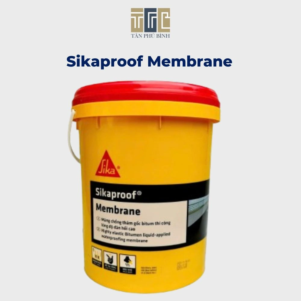 Sikaproof Membrane - Màng chống thấm gốc bitum đàn hồi cao