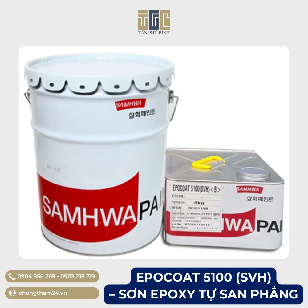 Epocoat 5100 (SVH) – Sơn epoxy tự san phẳng cho sàn công nghiệp